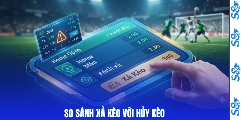 So sánh xả kèo với hủy kèo